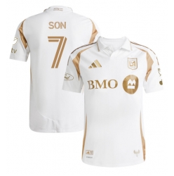 Los Angeles FC Son Heung-min #7 Bortedrakt 2025-26 Kortermet
