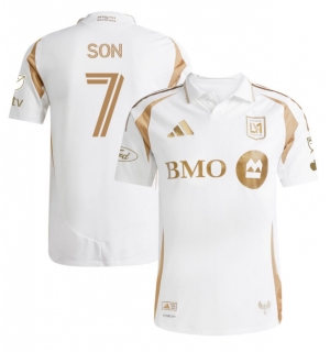Los Angeles FC Son Heung-min #7 Bortedrakt 2025-26 Kortermet