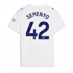 Manchester City Antoine Semenyo #42 Tredjedrakt Dame 2026-27 Kortermet