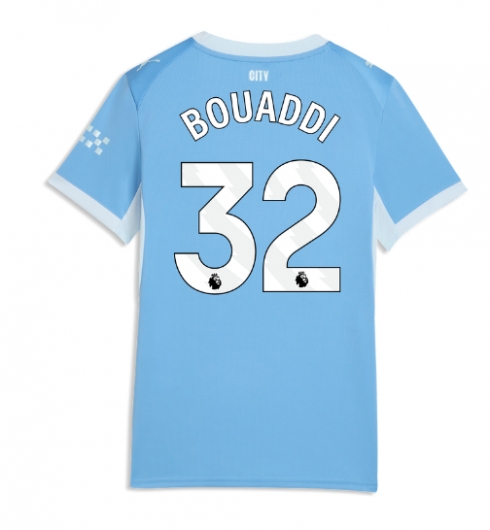 Manchester City Ayyoub Bouaddi #32 Hjemmedrakt Dame 2026-27 Kortermet Manchester City Ayyoub Bouaddi #32 Hjemmedrakt Dame 2026-27 Kortermet