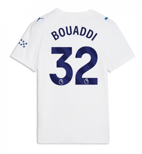 Manchester City Ayyoub Bouaddi #32 Tredjedrakt Dame 2026-27 Kortermet Manchester City Ayyoub Bouaddi #32 Tredjedrakt Dame 2026-27 Kortermet