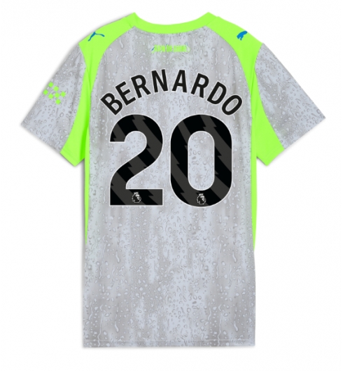 Manchester City Bernardo Silva #20 Tredjedrakt Dame 2025-26 Kortermet Manchester City Bernardo Silva #20 Tredjedrakt Dame 2025-26 Kortermet