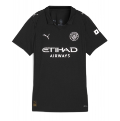 Manchester City Bortedrakt Dame 2025-26 Kortermet