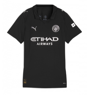 Manchester City Bortedrakt Dame 2025-26 Kortermet