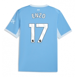Manchester City Enzo Fernandez #17 Hjemmedrakt 2026-27 Kortermet