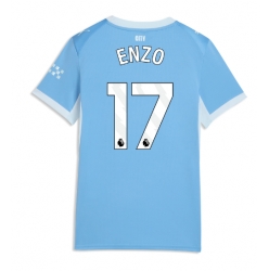 Manchester City Enzo Fernandez #17 Hjemmedrakt Dame 2026-27 Kortermet