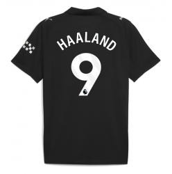 Manchester City Erling Haaland #9 Bortedrakt 2025-26 Kortermet