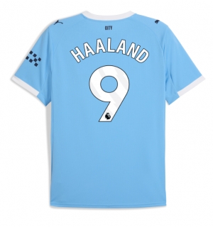 Manchester City Erling Haaland #9 Hjemmedrakt 2025-26 Kortermet