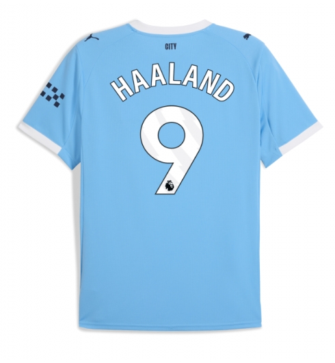 Manchester City Erling Haaland #9 Hjemmedrakt 2025-26 Kortermet Manchester City Erling Haaland #9 Hjemmedrakt 2025-26 Kortermet