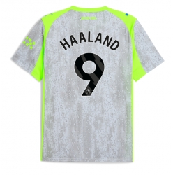 Manchester City Erling Haaland #9 Tredjedrakt 2025-26 Kortermet