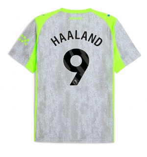 Manchester City Erling Haaland #9 Tredjedrakt 2025-26 Kortermet