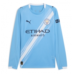 Manchester City Hjemmedrakt 2025-26 Langermet