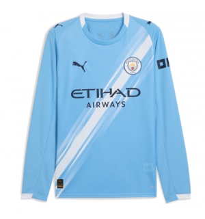 Manchester City Hjemmedrakt 2025-26 Langermet