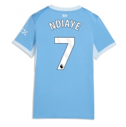 Manchester City Iliman Ndiaye #7 Hjemmedrakt Dame 2026-27 Kortermet