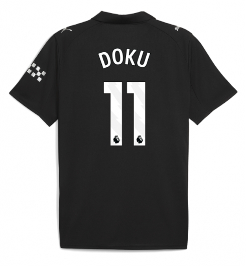 Manchester City Jeremy Doku #11 Bortedrakt 2025-26 Kortermet Manchester City Jeremy Doku #11 Bortedrakt 2025-26 Kortermet