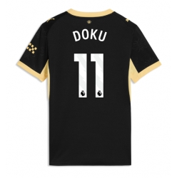 Manchester City Jeremy Doku #11 Bortedrakt Dame 2026-27 Kortermet