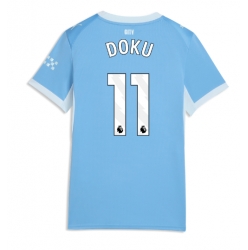 Manchester City Jeremy Doku #11 Hjemmedrakt Dame 2026-27 Kortermet