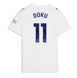 Manchester City Jeremy Doku #11 Tredjedrakt Dame 2026-27 Kortermet