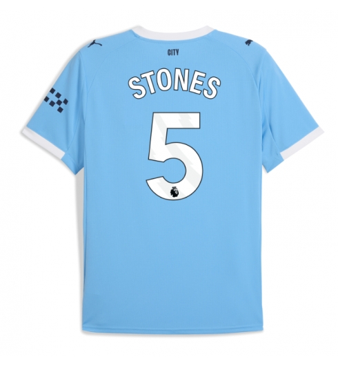 Manchester City John Stones #5 Hjemmedrakt 2025-26 Kortermet Manchester City John Stones #5 Hjemmedrakt 2025-26 Kortermet