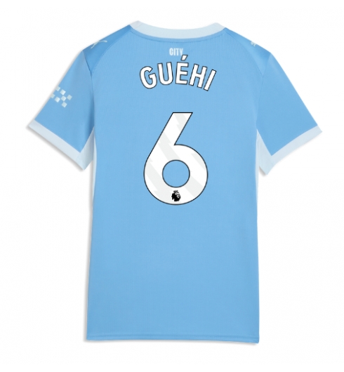 Manchester City Marc Guehi #6 Hjemmedrakt Dame 2026-27 Kortermet Manchester City Marc Guehi #6 Hjemmedrakt Dame 2026-27 Kortermet