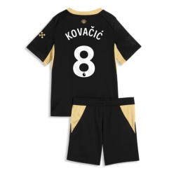Manchester City Mateo Kovacic #8 Bortedraktsett Barn 2026-27 Kortermet (+ Korte bukser)
