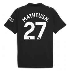 Manchester City Matheus Nunes #27 Bortedrakt 2025-26 Kortermet