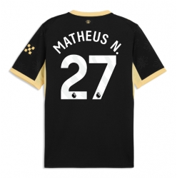 Manchester City Matheus Nunes #27 Bortedrakt 2026-27 Kortermet