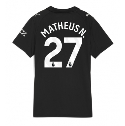 Manchester City Matheus Nunes #27 Bortedrakt Dame 2025-26 Kortermet