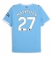 Manchester City Matheus Nunes #27 Hjemmedrakt 2025-26 Kortermet Manchester City Matheus Nunes #27 Hjemmedrakt 2025-26 Kortermet