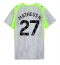 Manchester City Matheus Nunes #27 Tredjedrakt Dame 2025-26 Kortermet