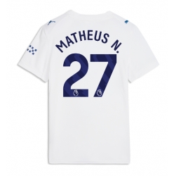 Manchester City Matheus Nunes #27 Tredjedrakt Dame 2026-27 Kortermet
