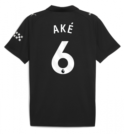 Manchester City Nathan Ake #6 Bortedrakt 2025-26 Kortermet Manchester City Nathan Ake #6 Bortedrakt 2025-26 Kortermet