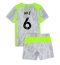 Manchester City Nathan Ake #6 Tredjedraktsett Barn 2025-26 Kortermet (+ Korte bukser)