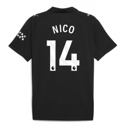 Manchester City Nico Gonzalez #14 Bortedrakt 2025-26 Kortermet