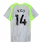 Manchester City Nico Gonzalez #14 Tredjedrakt Dame 2025-26 Kortermet