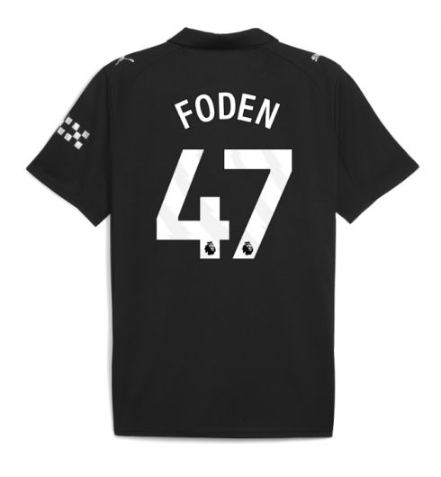 Manchester City Phil Foden #47 Bortedrakt 2025-26 Kortermet Manchester City Phil Foden #47 Bortedrakt 2025-26 Kortermet