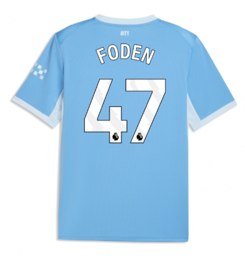 Manchester City Phil Foden #47 Hjemmedrakt 2026-27 Kortermet Manchester City Phil Foden #47 Hjemmedrakt 2026-27 Kortermet