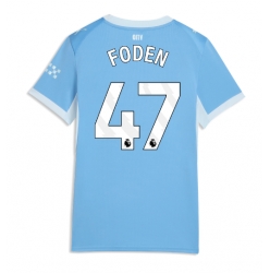 Manchester City Phil Foden #47 Hjemmedrakt Dame 2026-27 Kortermet