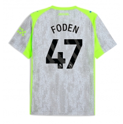 Manchester City Phil Foden #47 Tredjedrakt 2025-26 Kortermet