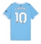 Manchester City Rayan Cherki #10 Hjemmedrakt Dame 2025-26 Kortermet