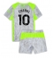Manchester City Rayan Cherki #10 Tredjedraktsett Barn 2025-26 Kortermet (+ Korte bukser)