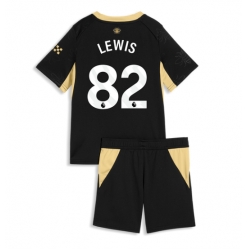 Manchester City Rico Lewis #82 Bortedraktsett Barn 2026-27 Kortermet (+ Korte bukser)