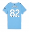Manchester City Rico Lewis #82 Hjemmedrakt Dame 2025-26 Kortermet