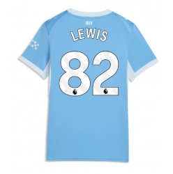 Manchester City Rico Lewis #82 Hjemmedrakt Dame 2026-27 Kortermet