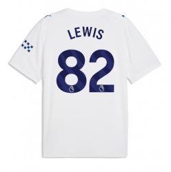 Manchester City Rico Lewis #82 Tredjedrakt 2026-27 Kortermet