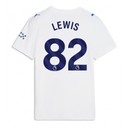 Manchester City Rico Lewis #82 Tredjedrakt Dame 2026-27 Kortermet