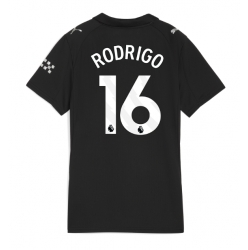 Manchester City Rodri Hernandez #16 Bortedrakt Dame 2025-26 Kortermet