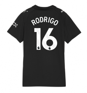 Manchester City Rodri Hernandez #16 Bortedrakt Dame 2025-26 Kortermet