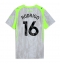 Manchester City Rodri Hernandez #16 Tredjedrakt Dame 2025-26 Kortermet Manchester City Rodri Hernandez #16 Tredjedrakt Dame 2025-26 Kortermet