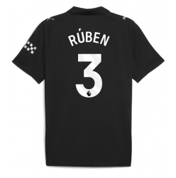 Manchester City Ruben Dias #3 Bortedrakt 2025-26 Kortermet